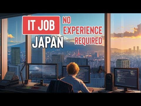 How to Get an IT Job in Japan (without experience) thumbnail
