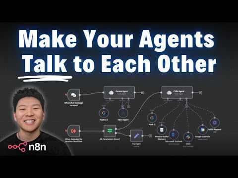 Make Your Agents Communicate Better in n8n (Feedback, Specifying Inputs, Agent Logs) thumbnail