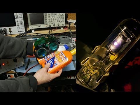 Testing UV absorption eyewear and sunscreen with a deuterium light source thumbnail