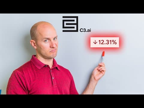 Why This AI Stock is Getting CRUSHED Today | C3 Ai Q3 Earnings Analysis thumbnail