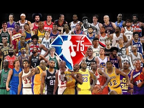 Using Numbers to Find the 75 Greatest NBA Players of All-Time thumbnail