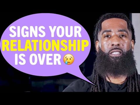 The 5 SIGNS Your Relationship With Him Is Over thumbnail