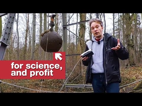 Making artificial earthquakes with a huge steel ball thumbnail