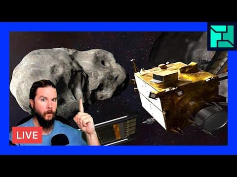 🔴 Why NASA Smashed a $324M Robot Into an Asteroid | [OFFICE HOURS] Podcast 099 thumbnail