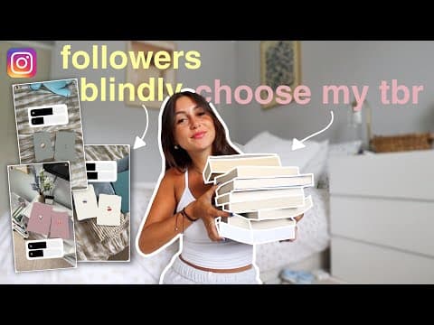 instagram *blindly* chooses my august tbr! thumbnail