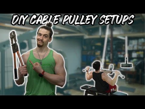 How to Create a DIY Home Gym Pulley System thumbnail
