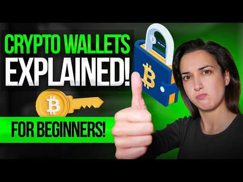 Crypto Wallets Explained! (Beginners' Guide!) 📲 🔑 (2024 Edition!) ⭐⭐⭐⭐⭐ Full Step-by-Step! 😎 thumbnail