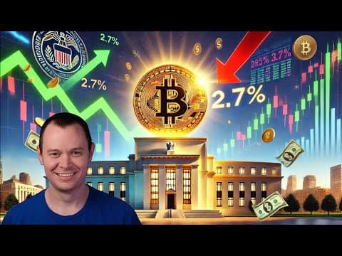 Inflation Drops to 2.7% | Bitcoin, Altcoins, Stocks thumbnail