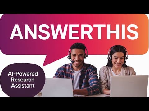 AnswerThis AI for Academic Research thumbnail