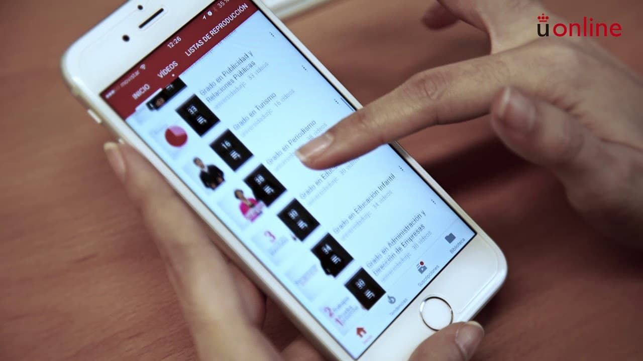 YouTube video player