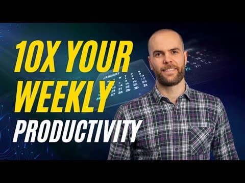 How to Do More in a Week than Most Do in a Month thumbnail