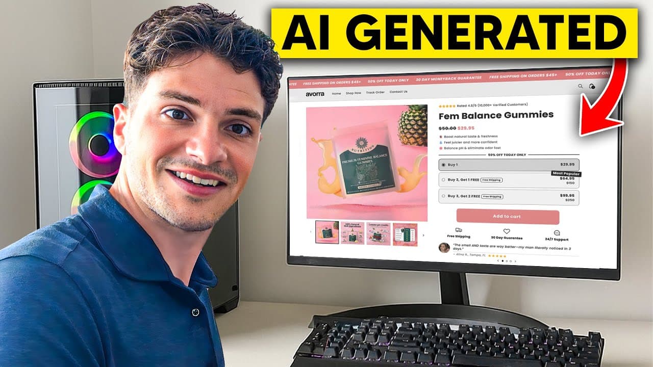 YouTube video player