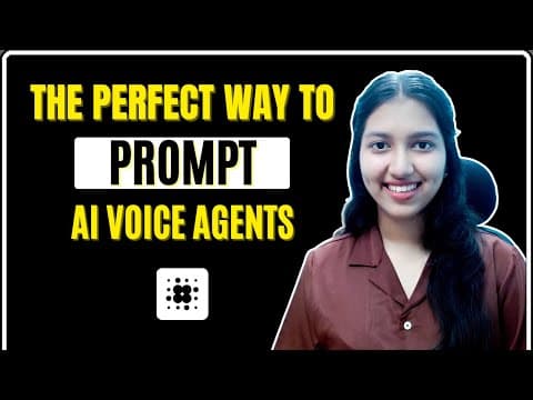 Prompt Engineering Masterclass for AI Voice Agents | Retell AI thumbnail