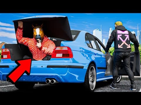 Hiding In Trunks To Steal Cars In GTA 5 RP thumbnail