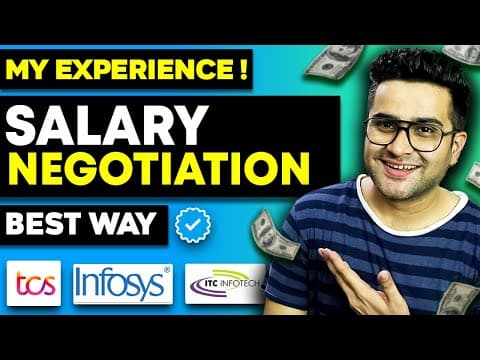 How to Negotiate Salary After You Get a Job Offer 💼 Do's and Don'ts ❌ ( My Experience ) Vlog47 thumbnail