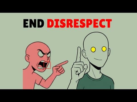 Most Disrespect Ends When You Fix This One Thing thumbnail