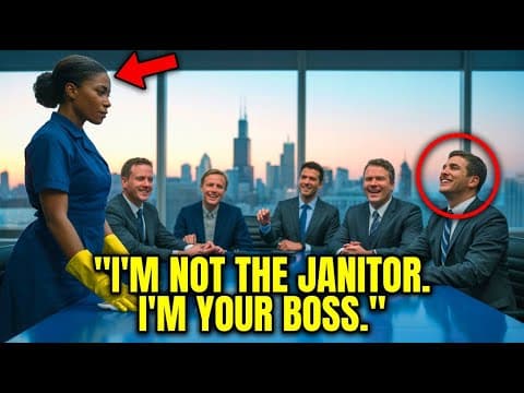 Black Janitor Fires CEO After 15 Years—They Never Knew She Owned the Company thumbnail