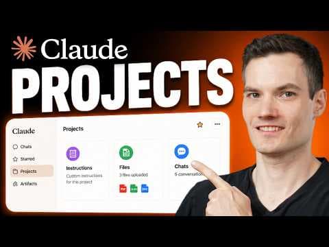 How to Organize Work with Claude Projects thumbnail