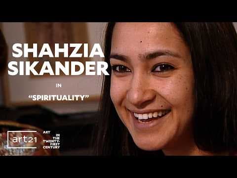 A Contemporary Spin on Eastern Manuscript Painting (Shahzia Sikander) | Art21 thumbnail