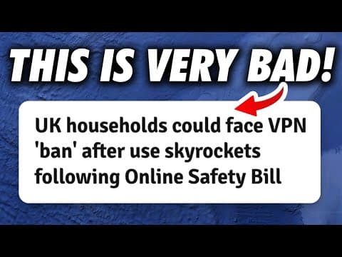 They Want to BAN VPNs! thumbnail
