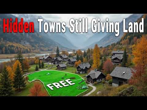 10 Towns Practically Giving Away Land Right Now [2025] thumbnail
