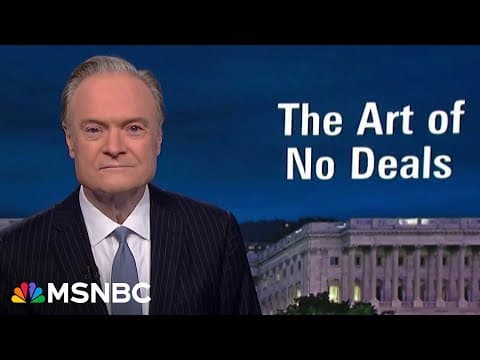 Lawrence: Canada's PM humiliated Trump today, but not as much as Trump humiliated himself thumbnail