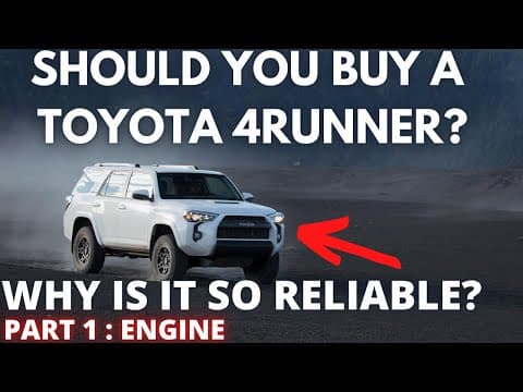 Should you buy a Toyota 4Runner? Why is it so reliable? thumbnail