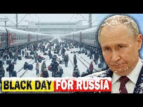 700,000 Russian Workers Face Mass Layoffs and Turn on Putin as $50B Railway Industry Bankrupt thumbnail