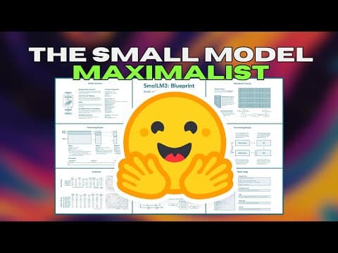 ⚡ Open Model Pretraining Masterclass — Elie Bakouch, HuggingFace SmolLM 3, FineWeb, FinePDF thumbnail