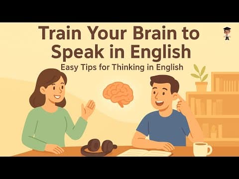 How to Train Your Brain to Speak in English | English Listening Practice | Learn to Think in English thumbnail