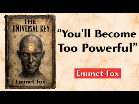 When Nothing Works, Do THIS & THE UNIVERSE WILL OBEY YOUR DESIRES - Emmet Fox thumbnail