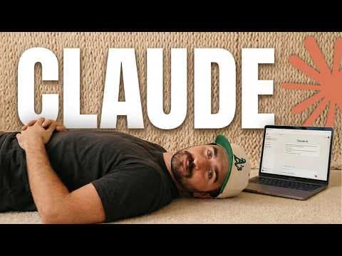 First Steps to Using CLAUDE AI (full beginners masterclass) thumbnail