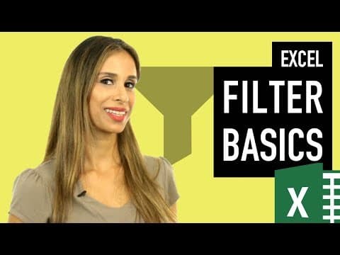 How to Use Excel Filters for Quick Data Analysis thumbnail