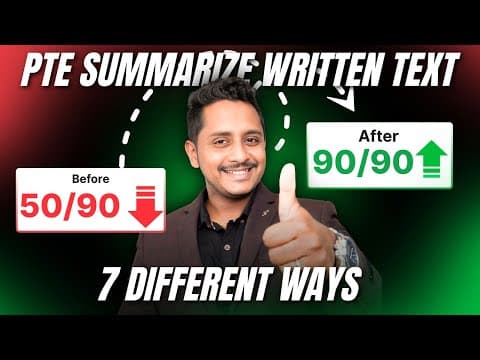 PTE Summarize Written Text: 7 Proven Strategies for a 90/90 Score thumbnail