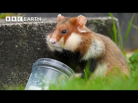 Wild Hamsters Thriving in Vienna's Graveyards | BBC Earth Kids thumbnail