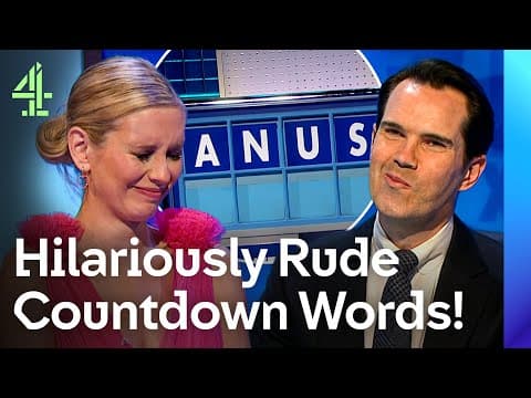 MORE Rude & Naughty Countdown Words | 8 Out of 10 Cats Does Countdown | Channel 4 thumbnail
