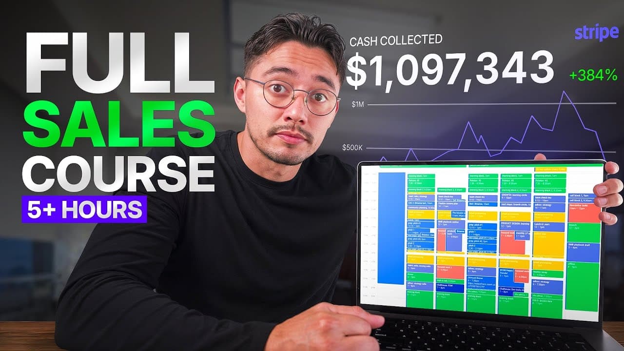 FREE High Ticket Sales Training For 2026 | From a $10M Closer | Glasp
