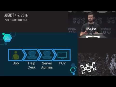 DEF CON 24 - Andy Robbins. Rohan Vazarkar, Will Schroeder - Six Degrees of Domain Admin thumbnail