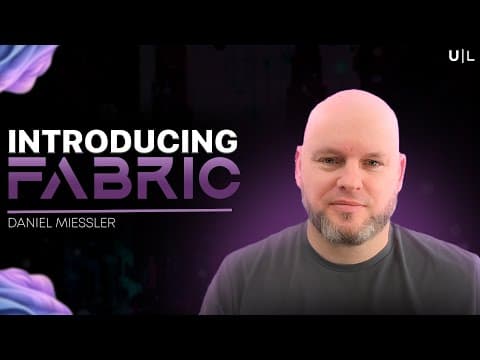 Introducing Fabric — A Human AI Augmentation Framework thumbnail