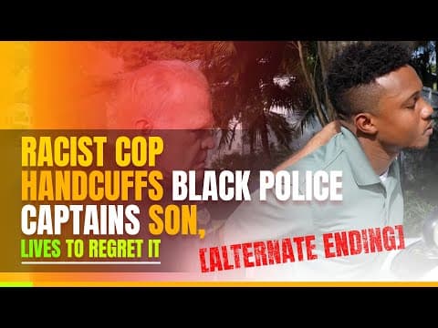 Racist Cop Handcuffs Black Police Captains Son [[Alternate Ending]] thumbnail