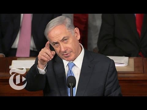 Benjamin Netanyahu Speech to Congress 2015 [FULL] | Today on 3/3/15 | New York Times thumbnail