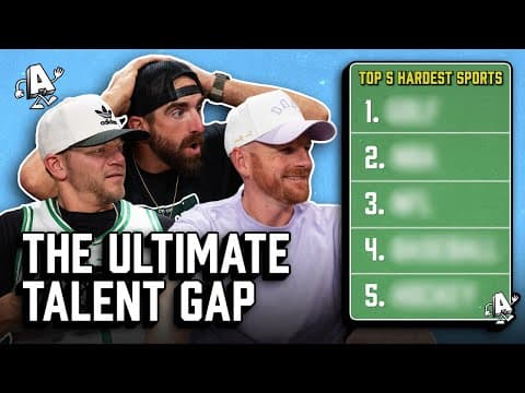 Dude Perfect Ranks The Hardest Sports To Play thumbnail