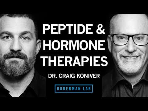 Peptide & Hormone Therapies for Health, Performance & Longevity | Dr. Craig Koniver thumbnail