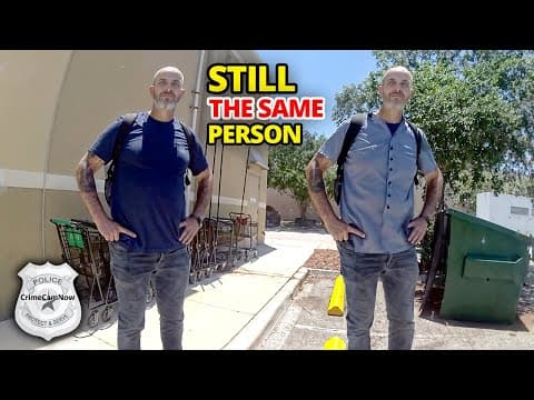 Shoplifter Thinks a Shirt Change Will Save Him thumbnail