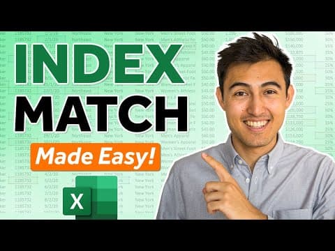 The ULTIMATE Index Match Tutorial (5 Real-World Examples) thumbnail