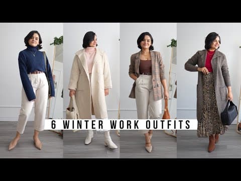 Easy Office Outfits with Outerwear | Winter 2023 / 2024 thumbnail