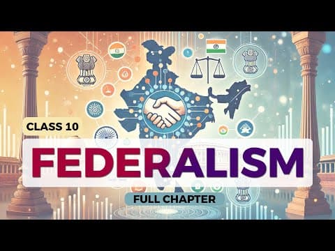 Federalism | NCERT Class 10 Civics 🌍⚖️ thumbnail