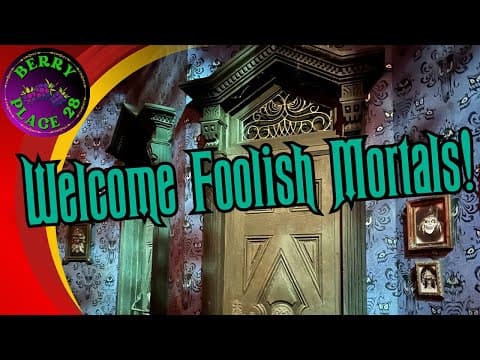 🔴 LIVE - DISNEYLAND: Welcome Foolish  Mortals! #Disneyland #HauntedMansion #Spooky #Fun #Live thumbnail