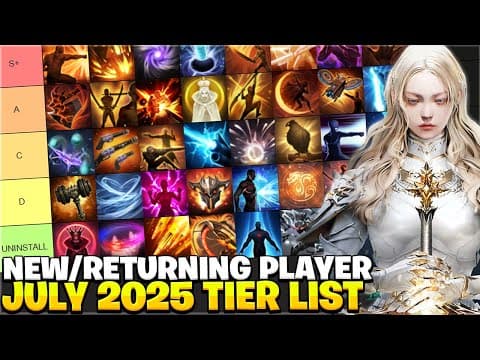 Top New & Returning Player Class Tier List! Lost Ark July 2025 thumbnail