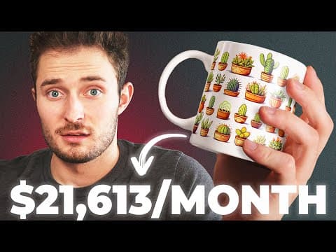 How Much Can You Earn Selling AI-Designed Mugs? thumbnail